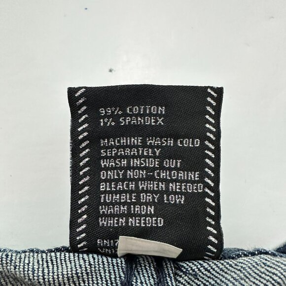 Mossimo Bootcut Women's size 12 Dark Wash Blue Denim jeans - Picture 4 of 6